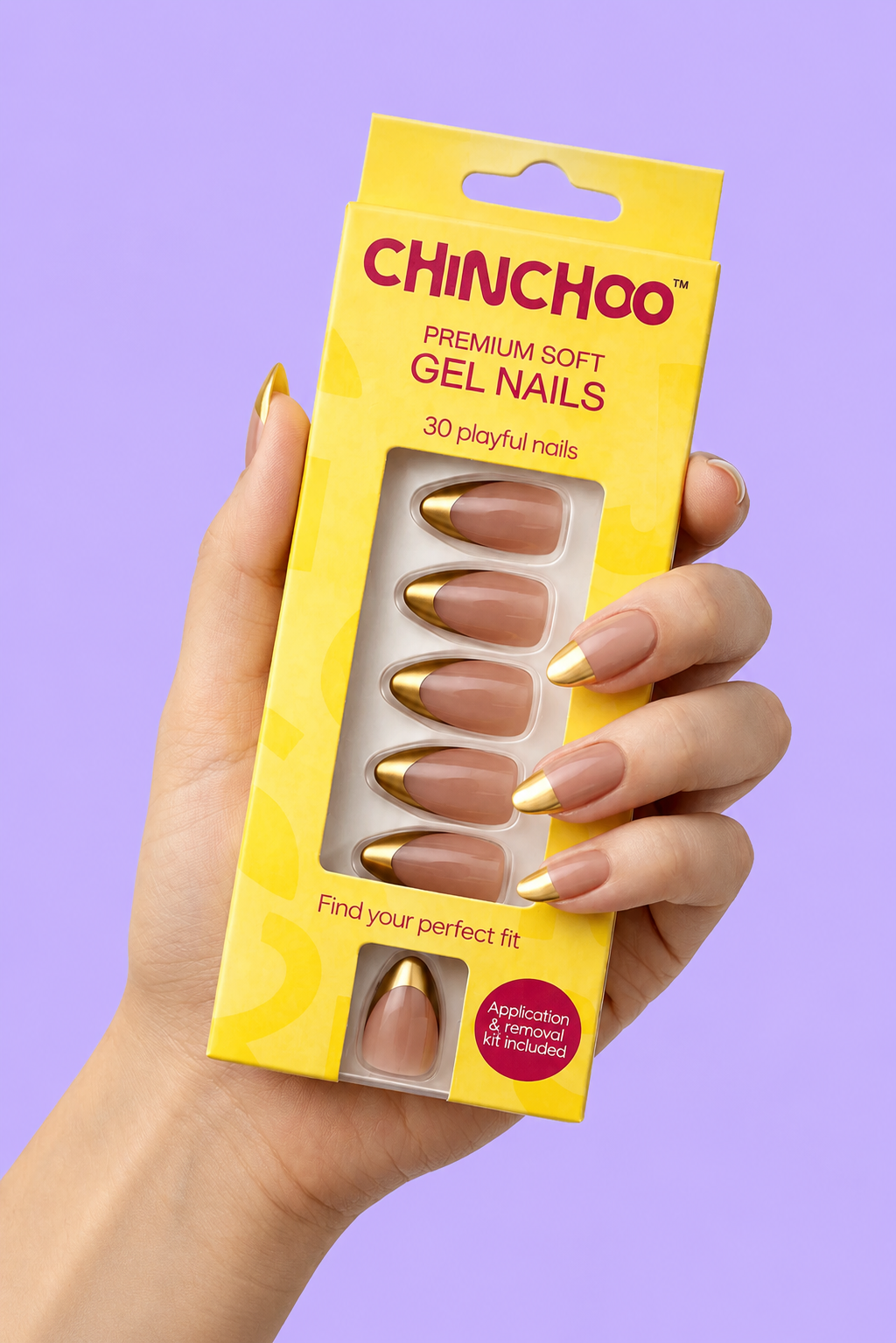 Gilt Edge - Soft Gel Press On Nails